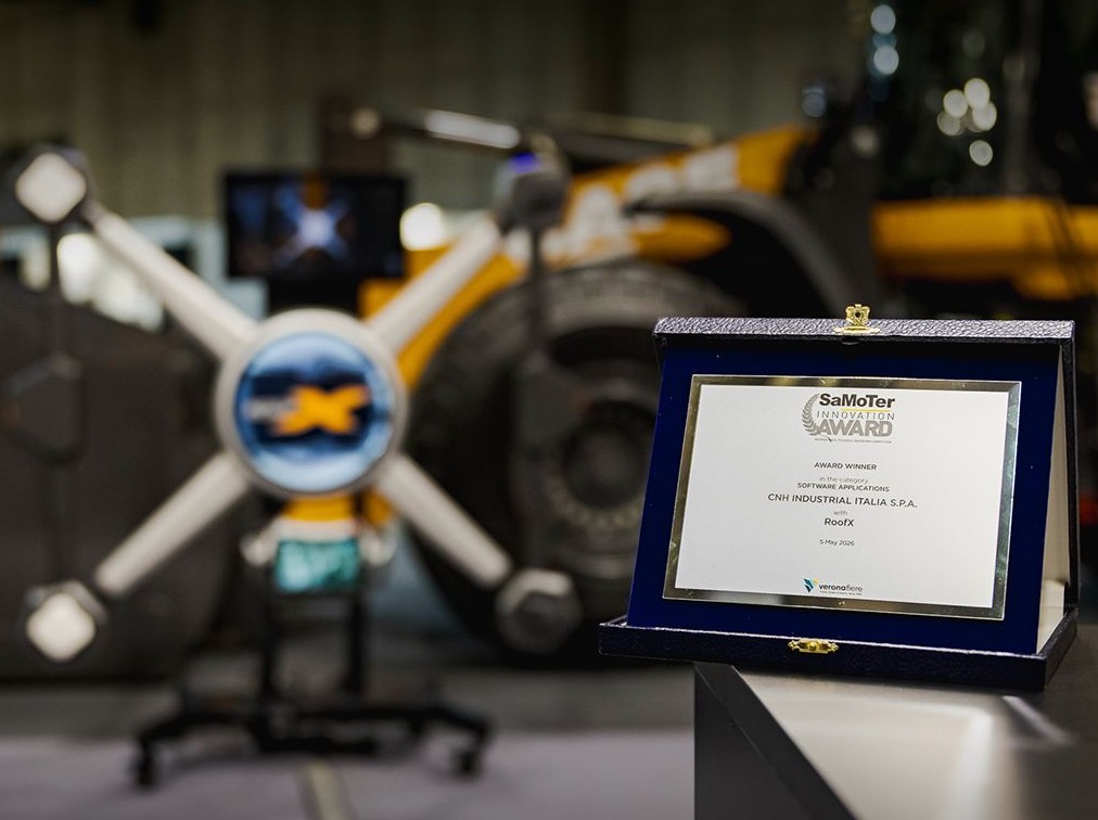 CASE CE premiado en SaMoTer 2026 por su tecnología RoofX