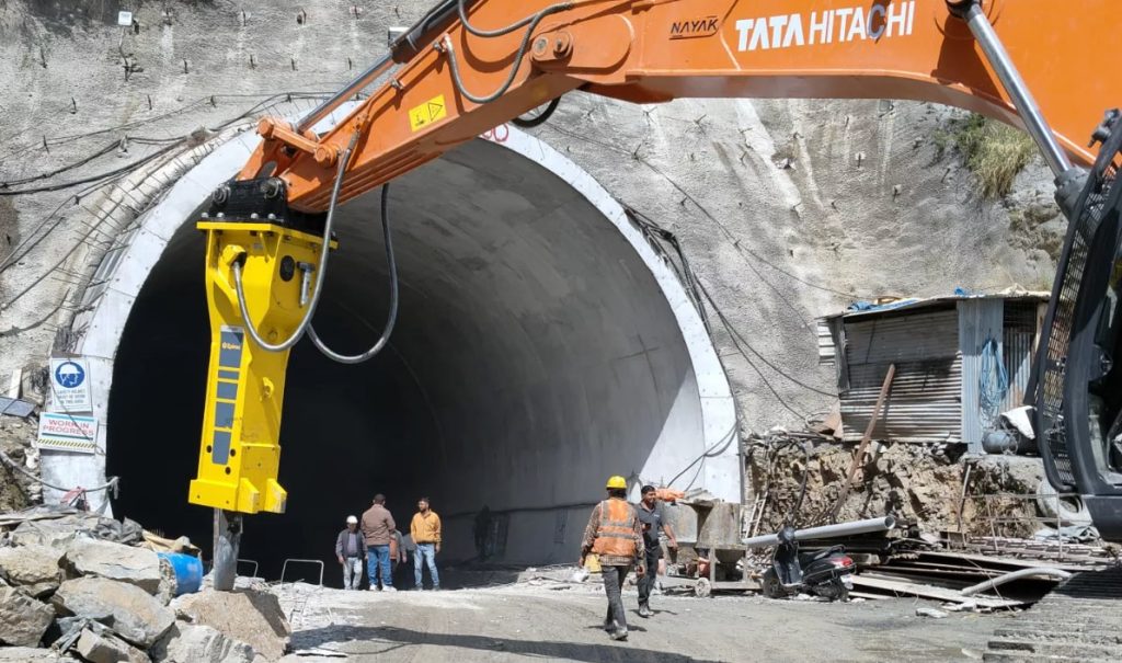 Epiroc participa en el proyecto de la variante subterránea de Shimla noticias maquinaria