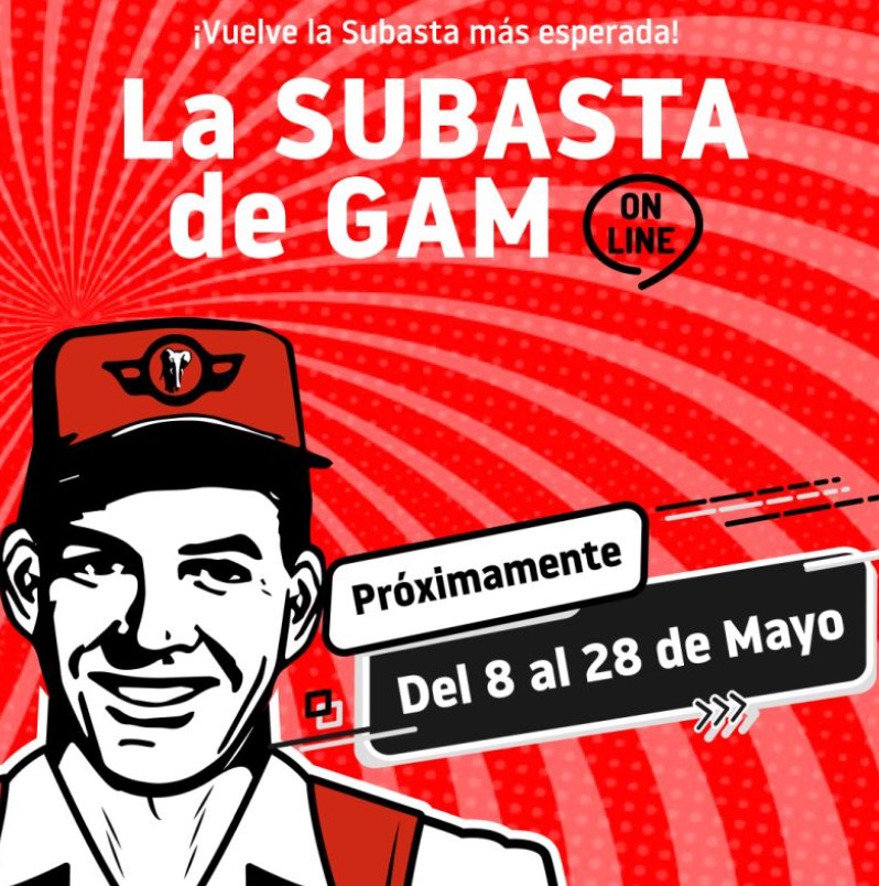 GAM prepara nueva subasta online de maquinaria de ocasión noticias maquinaria
