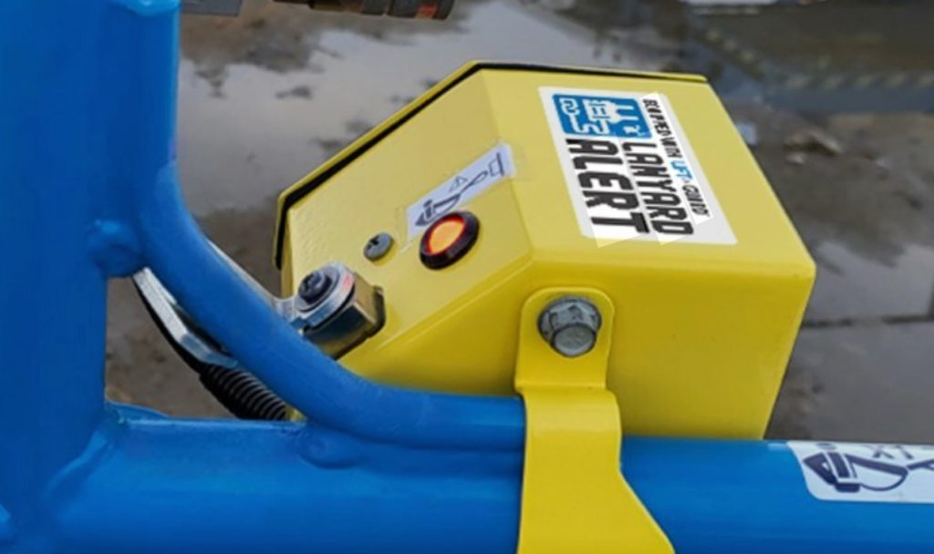 Genie amplía su gama de opciones para plataformas _Lift Guard Anchor Alarm_noticias maquinaria