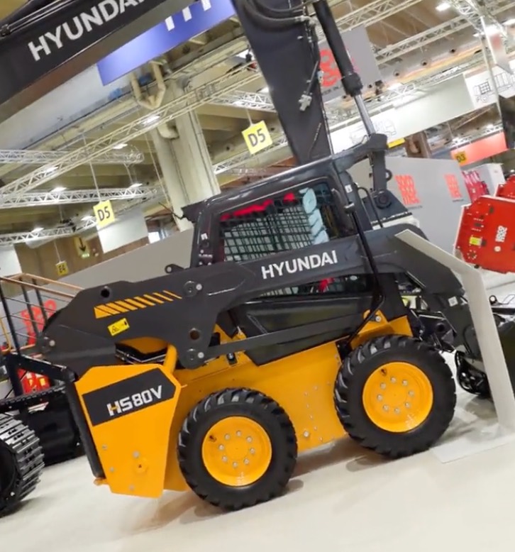 Hyundai Construction Equipment Europe con la nueva HS80V en Samoter 2026 noticias maquinaria