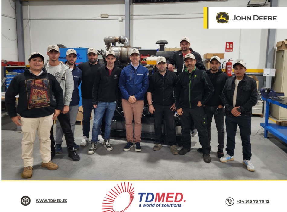 TDMED Power Systems refuerza la formación técnica noticias maquinaria