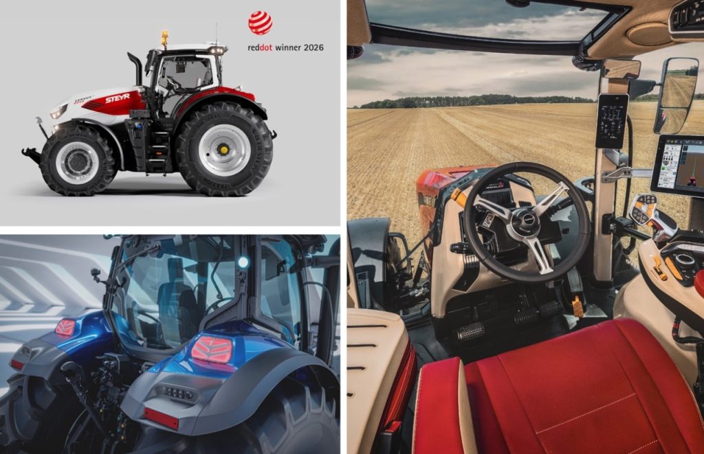 Triple reconocimiento para CNH en Red Dot Design Awards 2026 noticias maquinaria