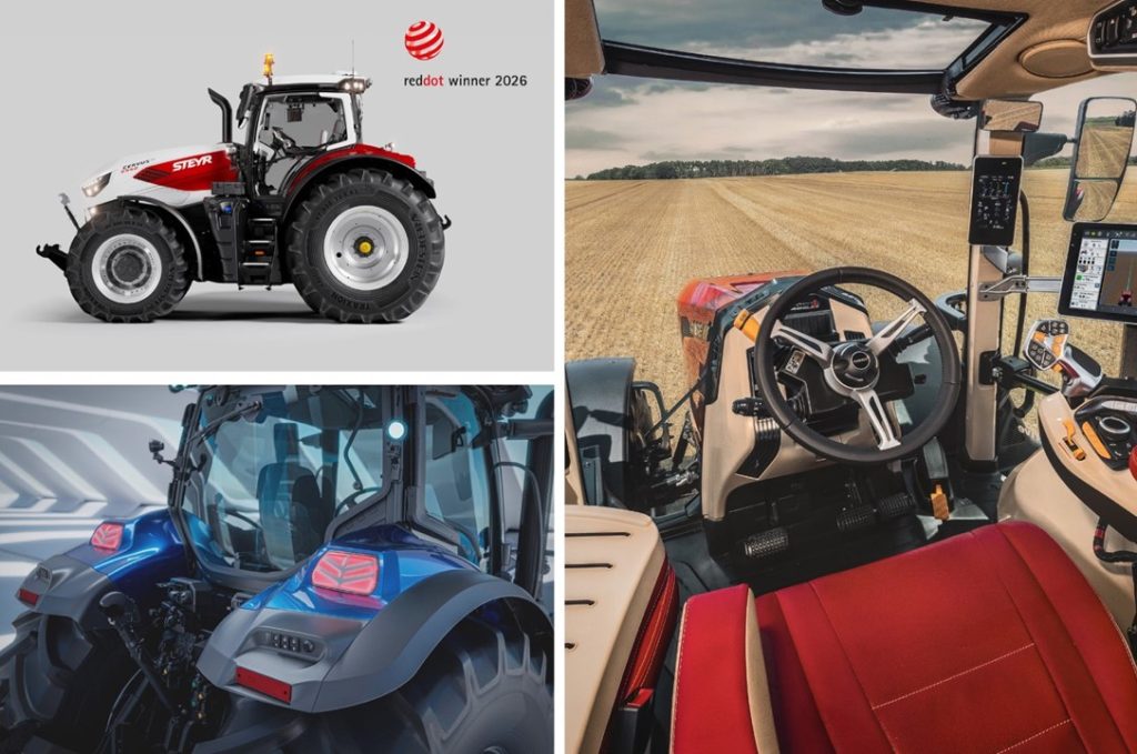 Triple reconocimiento para CNH en los Red Dot Design Awards 2026 noticias maquinaria