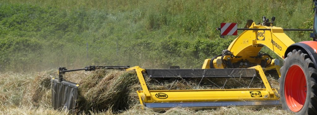 Vicon presenta el rastrillo de cintas ROC RS 920 noticias maquinaria