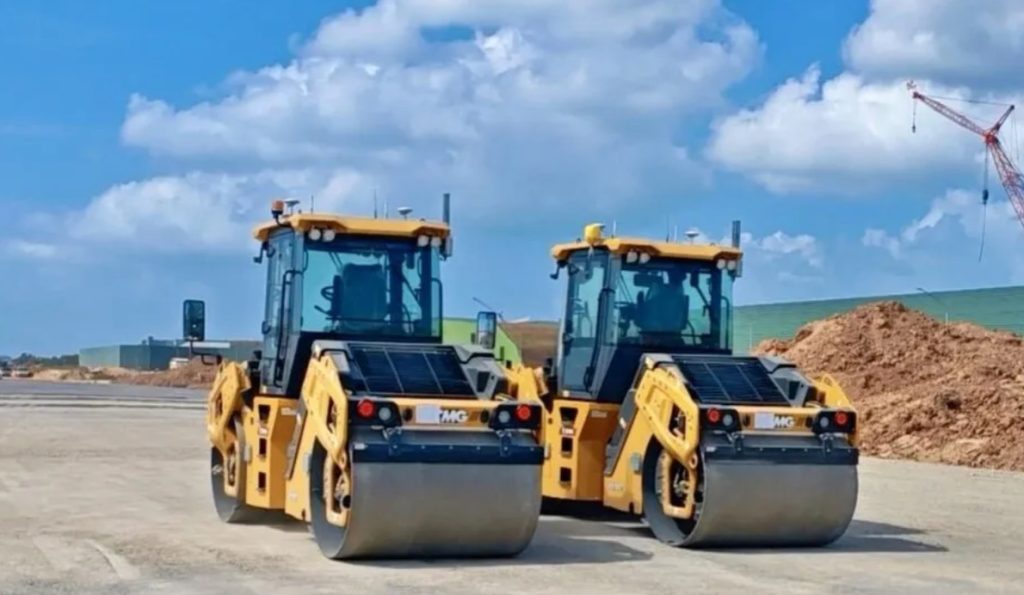 XCMG despliega en Singapur una solución de construcción vial digital noticias maquinaria