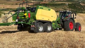 DemoTour de la empacadora Krone por Farming Agrícola noticias maquinaria
