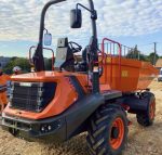 El dumper AUSA DR602AHG rumbo a su próximo proyecto en Francia