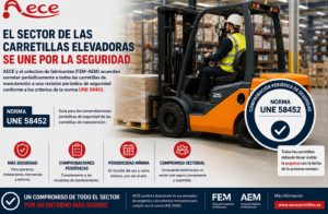 El sector de las carretillas elevadoras se une por la seguridad noticias maquinaria