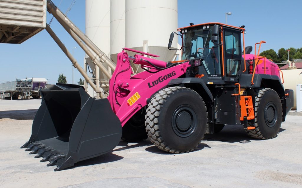 Grupo DIR entrega una espectacular cargadora LiuGong 856T noticias maquinaria