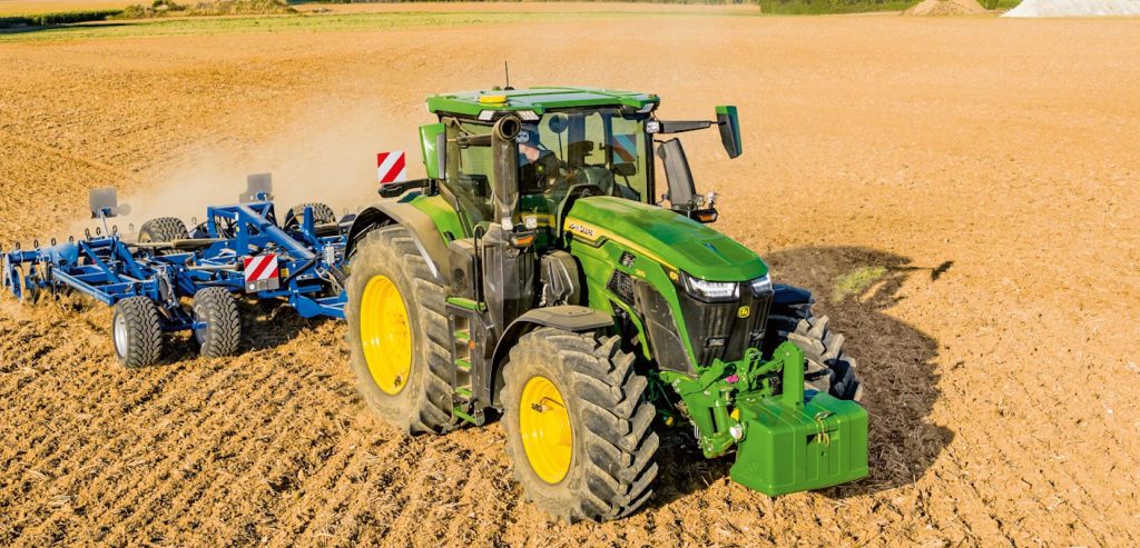 John Deere actualiza los tractores 6R de bastidor grande y extra grande noticias maquinaria