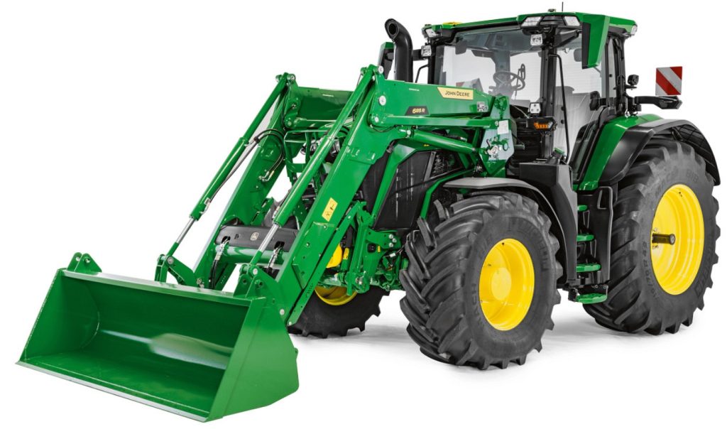 John Deere presenta nuevas palas 665R y 685R para tractores 6R noticias maquinaria