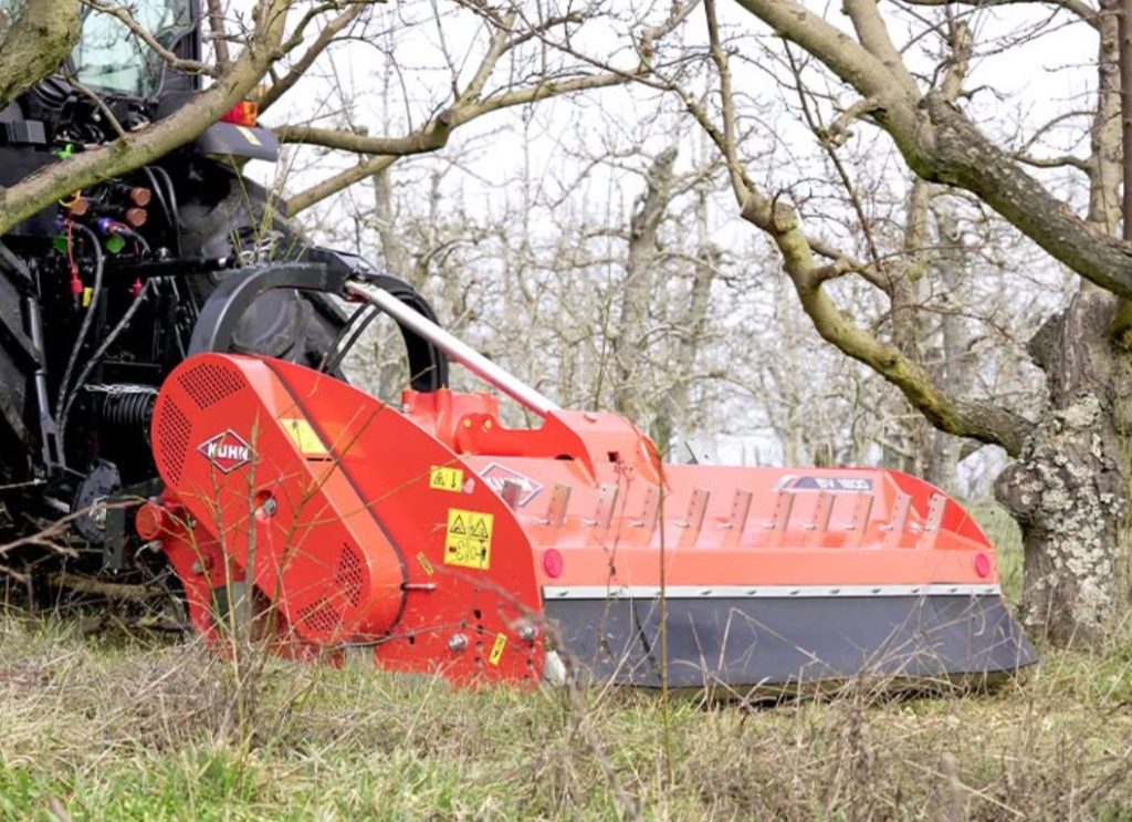 KUHN BV y BVR serie 1000_ trituración eficiente de restos de poda noticias maquinaria
