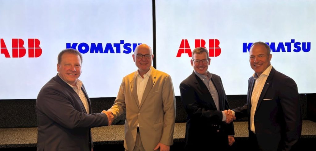 Komatsu y ABB impulsan una alianza estratégica noticias maquinaria