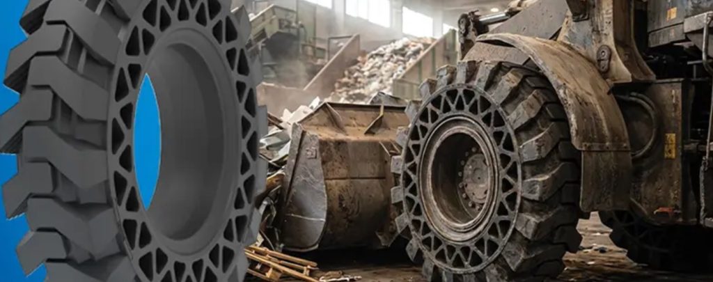 Magna Tyres presenta el nuevo neumático sólido MA801 TR noticias maquinaria