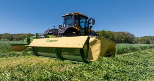 Nueva segadora KRONE EasyCut R 360 Collect noticias maquinaria
