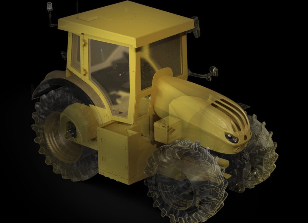 STEYR presenta un concepto de tractor protegido noticias maquinaria