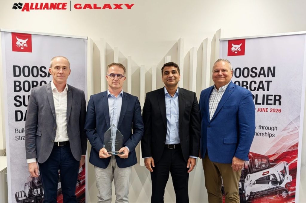 Yokohama-ATG recibe Premio de Doosan Bobcat noticias maquinaria