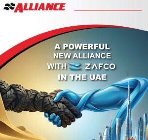 ZAFCO se une a Alliance Tires como distribuidor en Emiratos noticias maquinaria