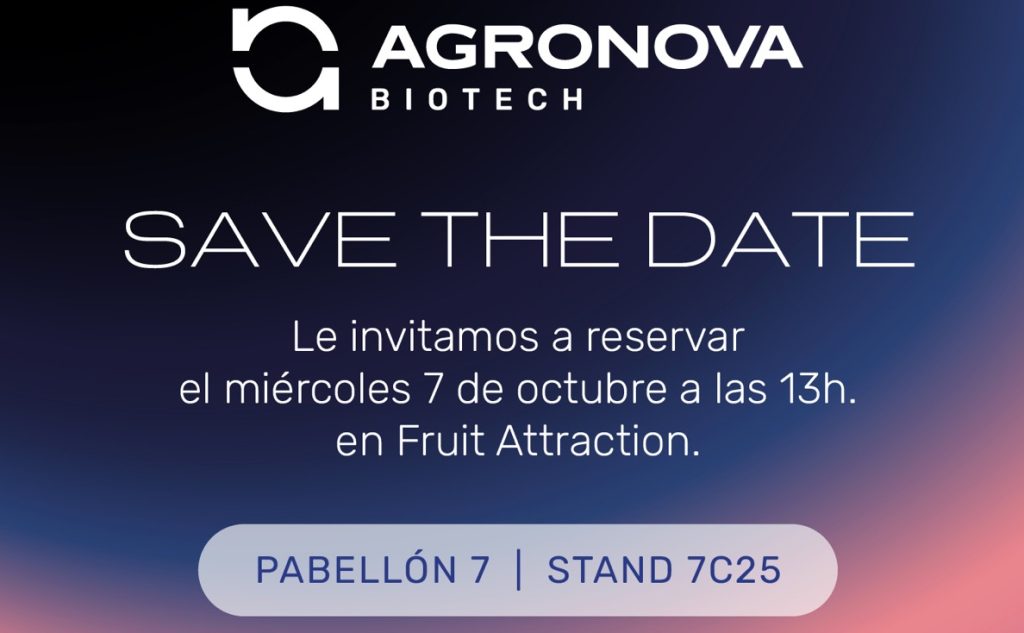 Agronova Biotech presentará nuevas soluciones en Fruit Attraction 2026 noticias maquinaria