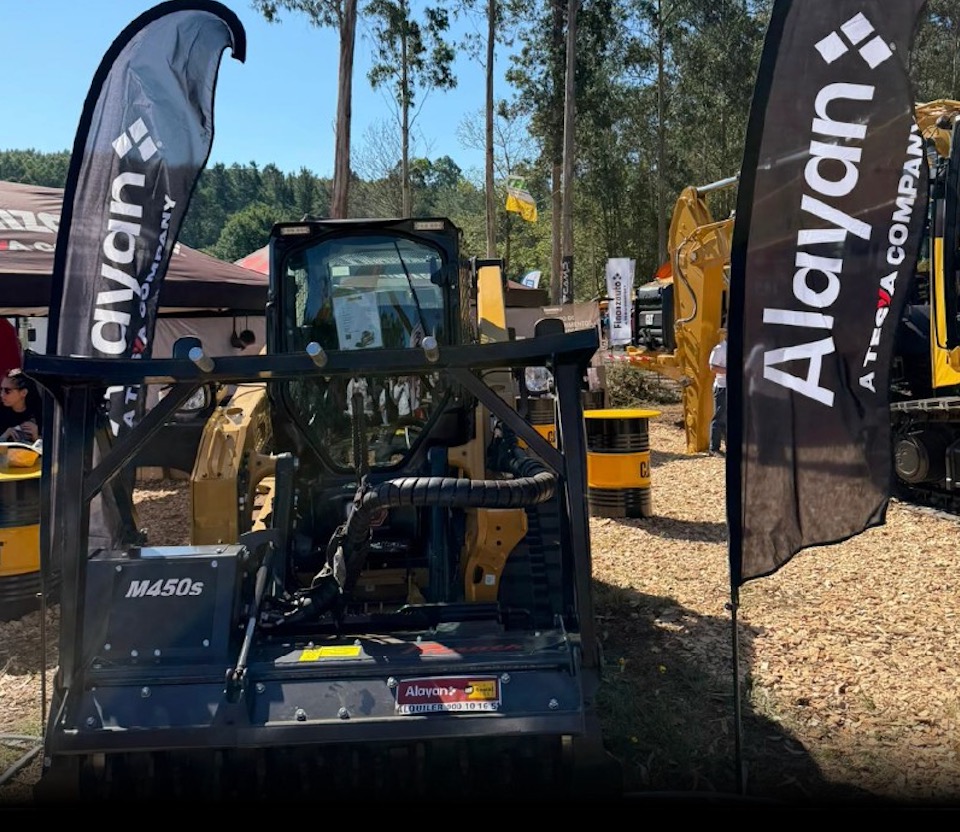 Alayan presenta sus soluciones forestales en Galiforest Abanca noticias maquinaria