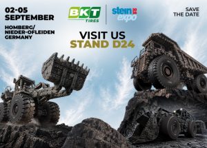 BKT mostrará en Steinexpo 2026 sus soluciones de neumáticos noticias maquinaria