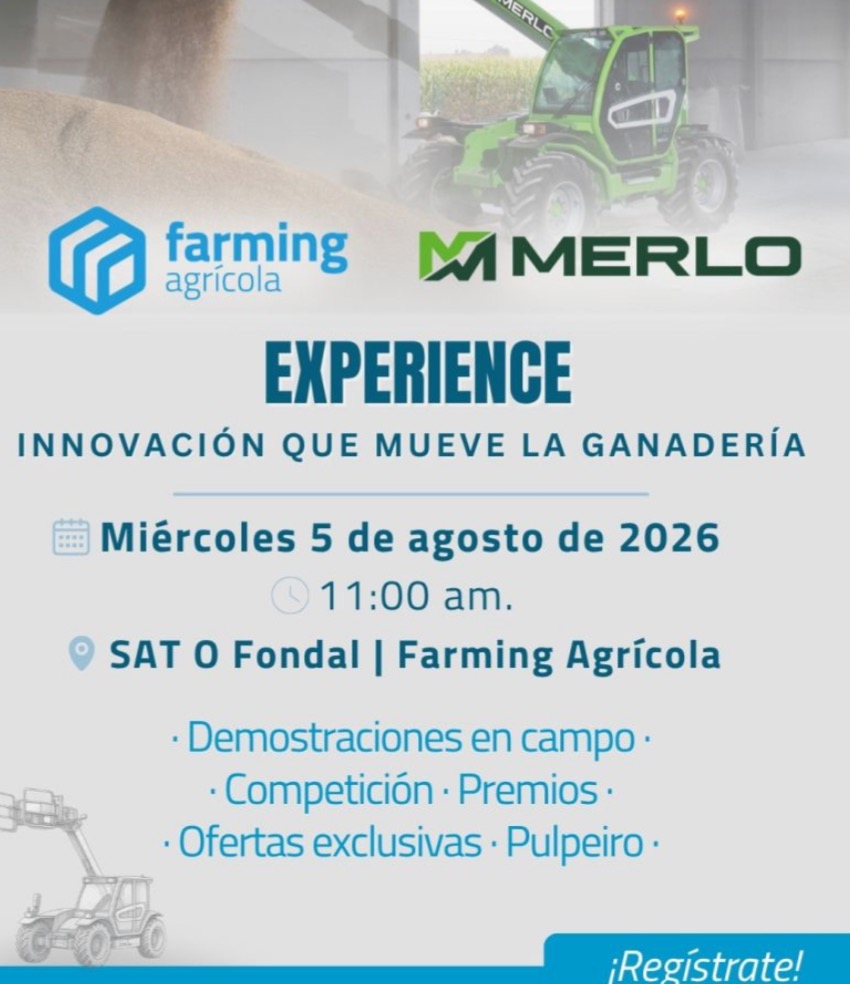 Farming Agrícola prepara una jornada Experience noticias maquinaria
