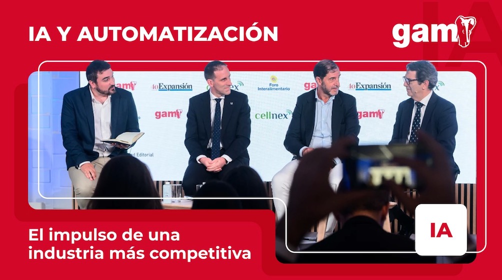 GAM defiende el papel de la IA para mejorar la productividad noticias maquinaria