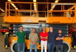Grupo Lozano con la nueva plataforma eléctrica Haulotte HS21 E PRO
