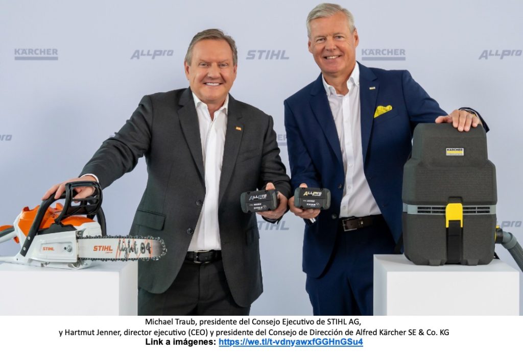Kärcher y STIHL crean la alianza ALLPRO noticias maquinaria