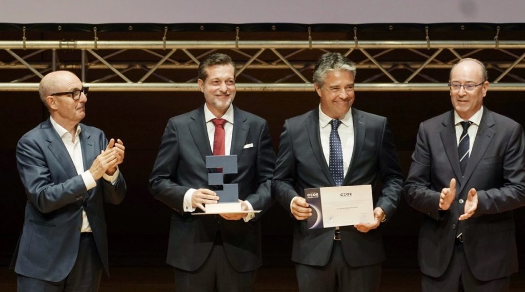 OVLAC recibe el Premio CEOE CYL noticias maquinaria