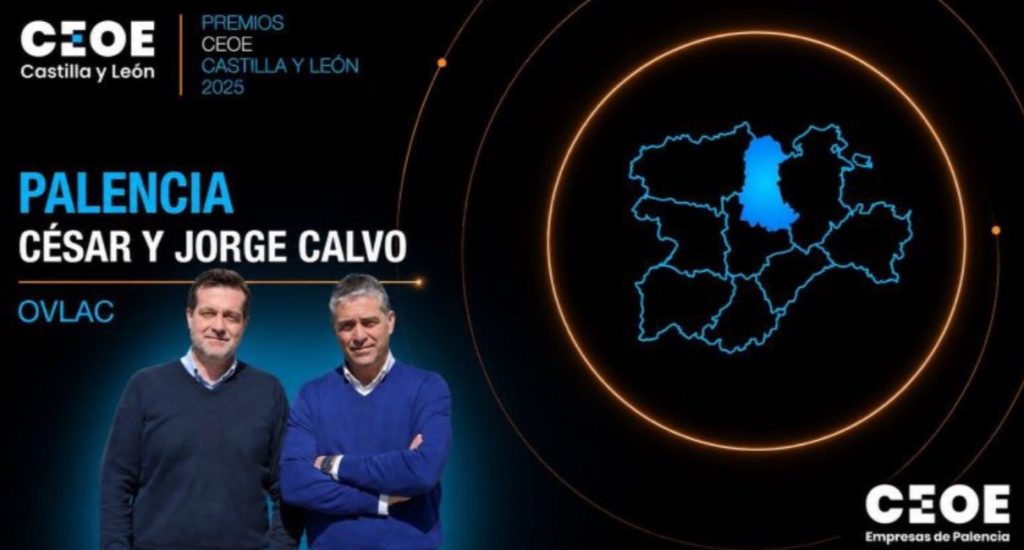 OVLAC recibe reconocimiento Premios CEOE Castilla y León 2025 noticias maquinaria