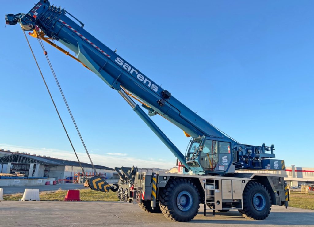 Sarens incorpora nuevas grúas Grove noticias maquinaria