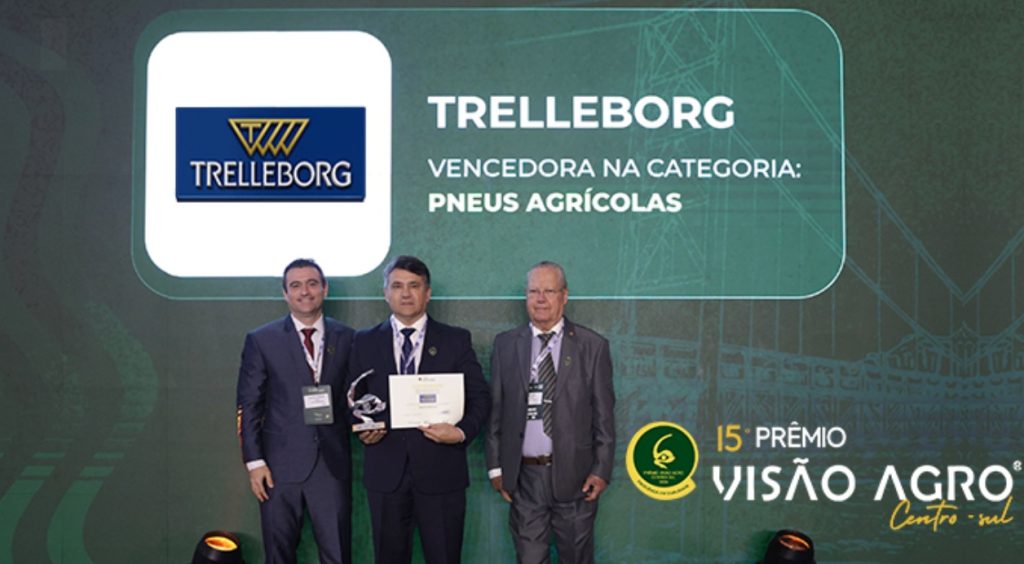 Trelleborg Tires premiado en los Visão Agro Centro-Sul Awards 2026 noticias maquinaria