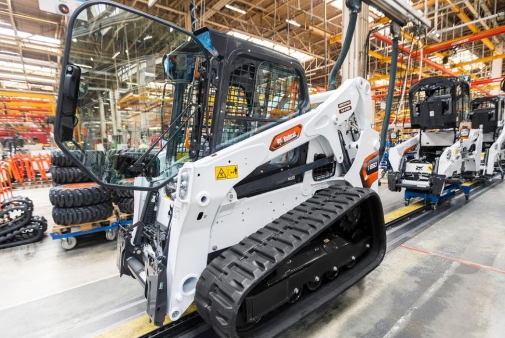 Bobcat inicia la producción de la nueva cargadora T650 noticias maquinaria