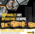 Finanzauto destaca la disponibilidad y fiabilidad de grupos electrógenos GC Cat