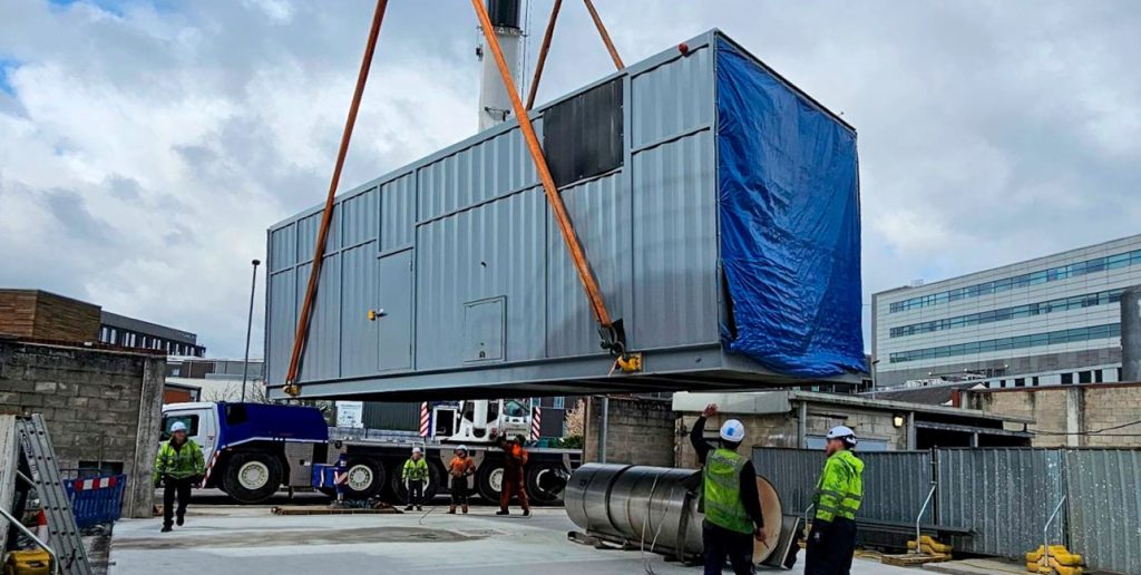 Genesal Energy garantiza suministro eléctrico en hospital británico noticias maquinaria