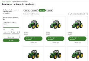 John Deere permite configurar los nuevos tractores 6M, 6R y 8R a medida noticias maquinaria