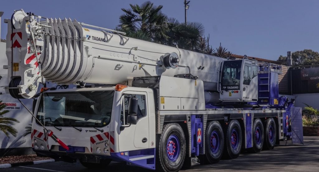 Johnson Crane Hire de celebración MMS Mobile Cranes y Tadano noticias maquinaria