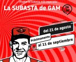 Nueva subasta de GAM del 21 de agosto al 11 de septiembre