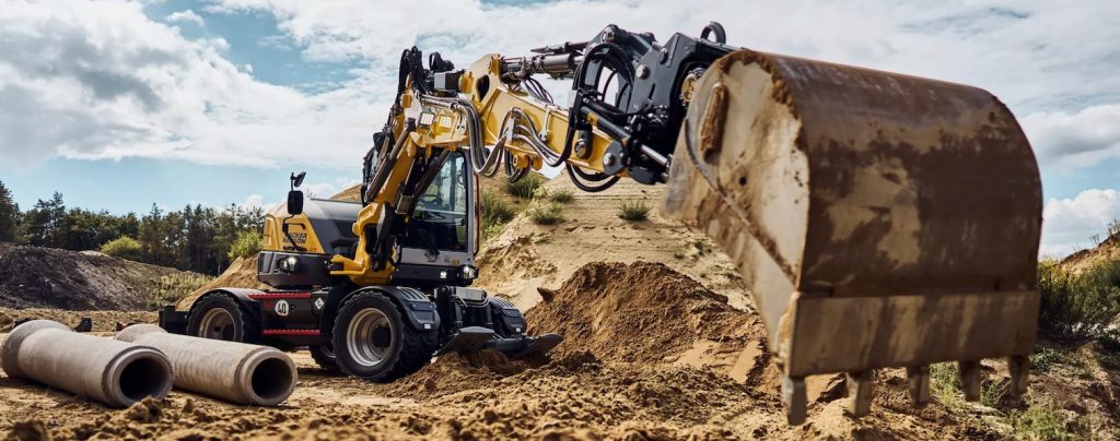 Uso práctico de las excavadoras Wacker Neuson EW100 noticias maquinaria