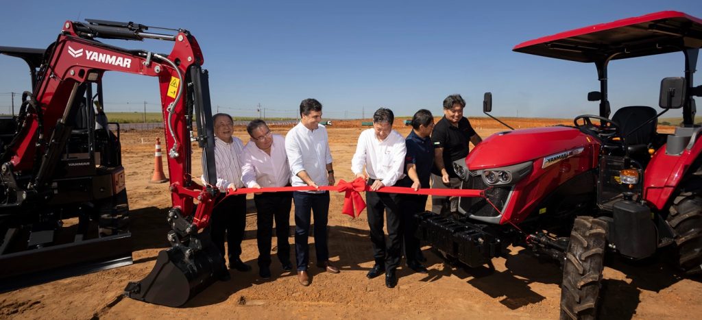 Yanmar inicia la construcción de su nueva planta en Brasil noticias maquinaria