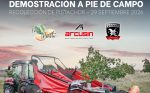 DEMO de Arcusin y Antonio Carraro sobre recolección de pistacho
