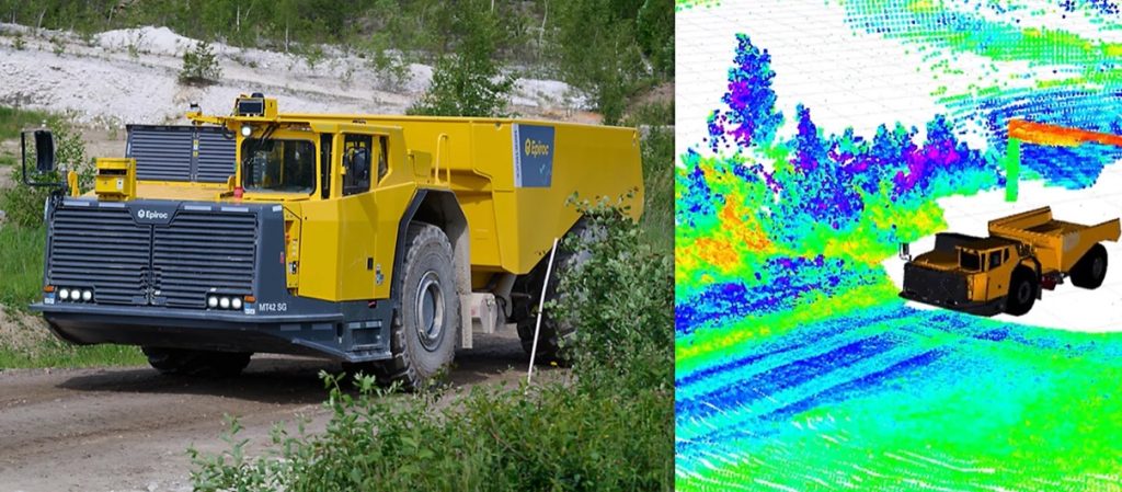 Epiroc amplía la automatización de camiones mineros con tecnología 3D LiDAR noticIas maquinaria