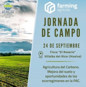 Farming Agrícola en una jornada sobre agricultura del carbono noticias maquinaria