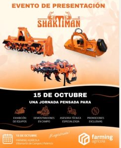 Farming Agrícola prepara la presentación de Shaktiman noticias maquinaria