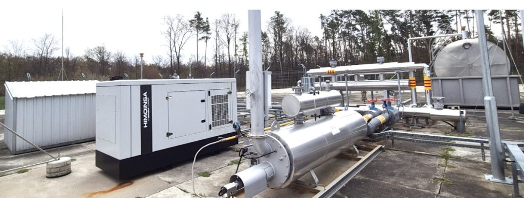 HIMOINSA adapta un grupo electrógeno a gas crudo noticias maquinaria