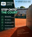 INTERMAT 2027 celebrará sus Press Days en Roland-Garros