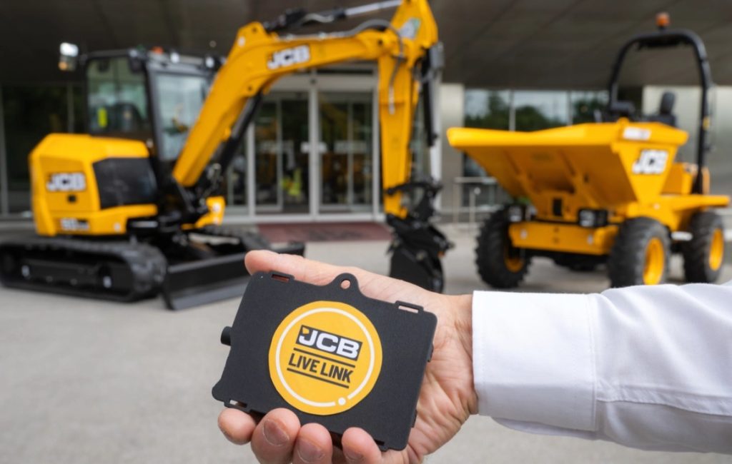 JCB incorpora LiveLink de serie en sus miniexcavadoras y dúmperes noticias maquinaria