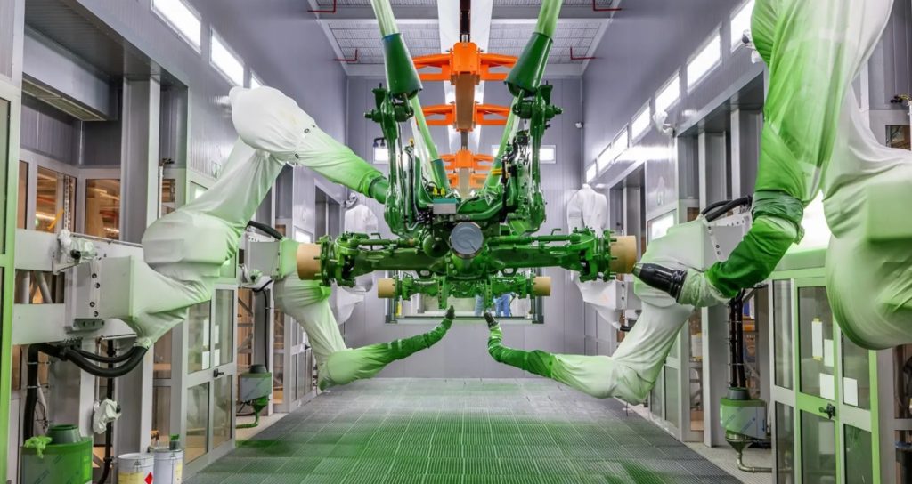 John Deere explora nuevas aplicaciones robóticas en fábrica noticias maquinaria